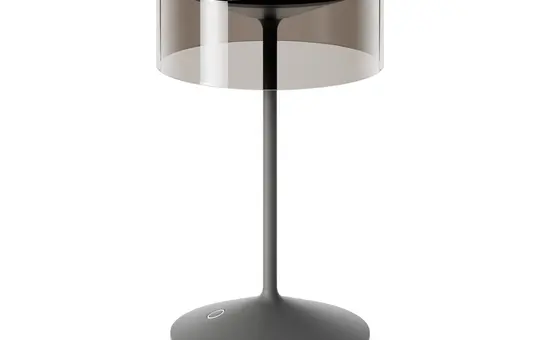 SIGOR 4525201 Akku-Glasleuchte Numotion 2,2W FlexMood 2200K/2700K IP54 171lm Ra85 dim | graphitgrau