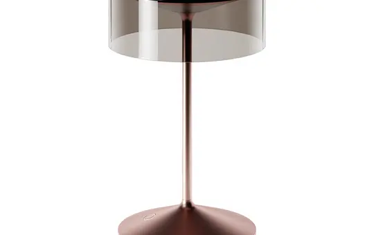 SIGOR 4525601 Akku-Glasleuchte Numotion 2,2W FlexMood 2200K/2700K IP54 171lm Ra85 dim | roségold