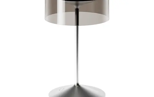 SIGOR 4525801 Akku-Glasleuchte Numotion 2,2W FlexMood 2200K/2700K IP54 171lm Ra85 dim | silberfarben