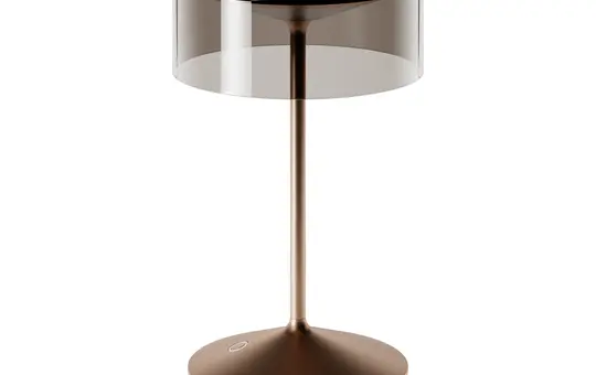 SIGOR 4526001 Akku-Glasleuchte Numotion 2,2W FlexMood 2200K/2700K IP54 171lm Ra85 dim | bronzefarben