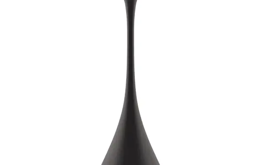 SIGOR 4540101 Akku-Tischleuchte Nudrop 2,2W Flex-Mood 2200K/2700K IP54 170m Ra85 dim | nachtschwarz | ⌀99x290 mm