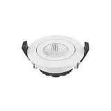 SIGOR 5724201 Einbauleuchte 68 Diled 6W 380lm 3000K 36° dim | weiß | ⌀85x32 mm
