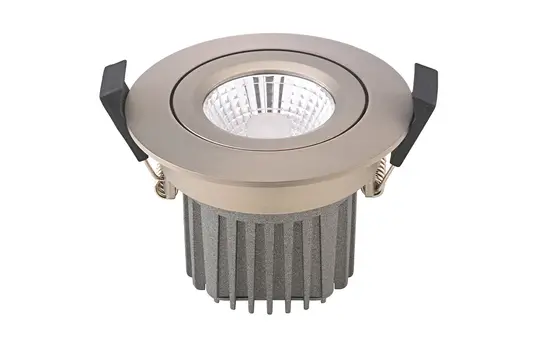 SIGOR 5726701 Einbauleuchte 68 Diled 10W 640lm 3000K 36° dim | stahl | ⌀85x60 mm