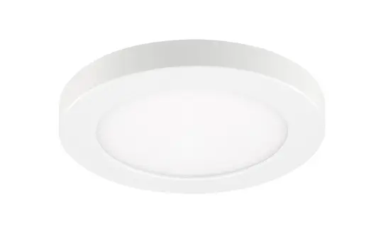 SIGOR 5795201 Aufbauleuchte FLED Downlight 12W 3000/4000/5000K IP20 110° 1050lm RA90 | weiß | ⌀170x19 mm
