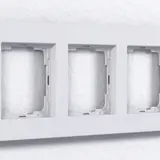 ENERTEX 1178-03-ws Abdeckrahmen 3-fach | weiß pulverbeschichtet