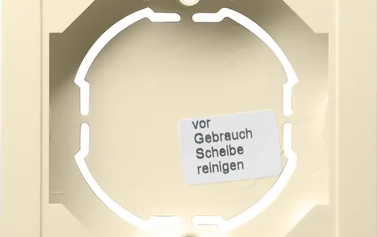 GIRA 021901 flaches Aufputzgehäuse Standard 55 1-fach | cremeweiß glänzend