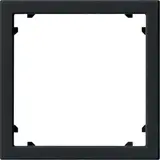 GIRA 0283005 Adapterrahmen System 55 schwarz matt | 45x45 mm