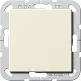 GIRA 283601 Wippschalter System 55 Ausschalter, 2-polig, GB | cremeweiß glänzend