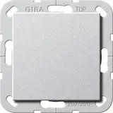 GIRA 283626 Wippschalter System 55 Ausschalter, 2-polig, GB | farbe alu