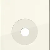 GIRA 106501 Adapter zur Leitungseinführung AP System 55 Standard | cremeweiß glänzend
