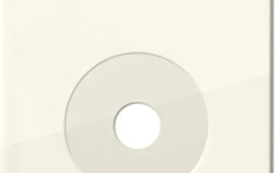 GIRA 106501 Adapter zur Leitungseinführung AP System 55 Standard | cremeweiß glänzend