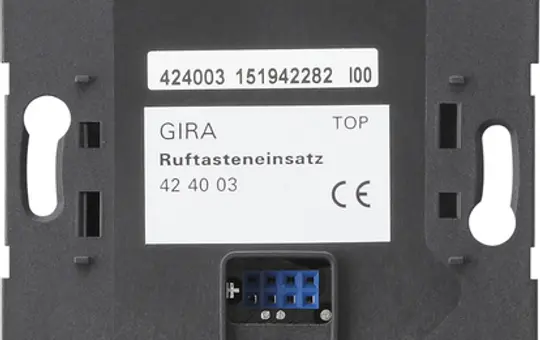 GIRA 143900 Einsatz Ruftaster TX_44 Standard