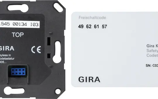 GIRA 263500 Keyless In Einsatz Codetastatur Standard