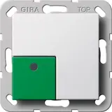 GIRA 291103 Abstelltaster System 55 Standard | reinweiß glänzend