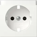 GIRA 492303 beschr. Abdeckung SCHUKO-Steckdose System 55 1-fach | reinweiß glänzend