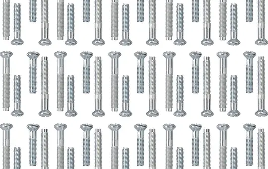 GIRA 818200 Schraubenset f. Koaxial-Antennendosen System 55 Linsenkopfschrauben