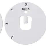 GIRA 818300 Set Symbolscheiben System 55 mit Knebel