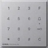 GIRA 851365 Aufsatz Keyless-In Codetastatur TX_44 Standard | farbe alu