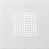GIRA 2483112 Lautsprecherabdeckung Flächenschalter Standard | reinweiß glänzend