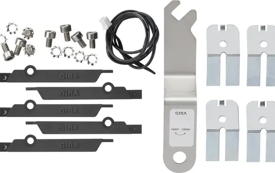 GIRA 8000100 Zubehörset für Türstation Edelstahl Standard
