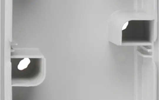 GIRA 093830 Gehäuseunterteil WG AP 2-fach, senkrecht | grau