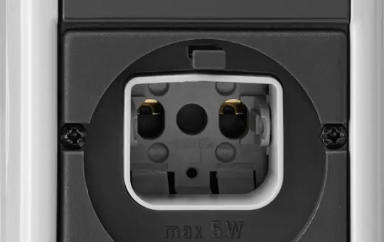 GIRA 016130 Lichtsignal AP mit Bajonettverschluss | grau