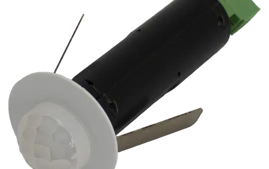 MDT PSE-PMC01.01S KNX Micro Präsenzmelder mit Temperatursensor, KNX Secure | weiß