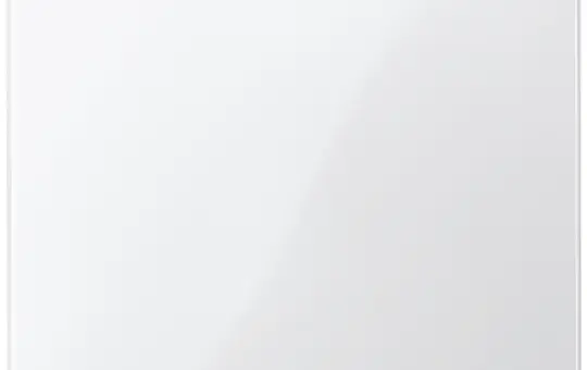 MERTEN 450019 Zentralplatte System M für Bus-Abschlussweiche und Leer-Einheit | polarweiß glänzend