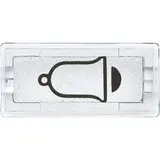 MERTEN 395869 Symbol, rechteckig Klingel | glasklar