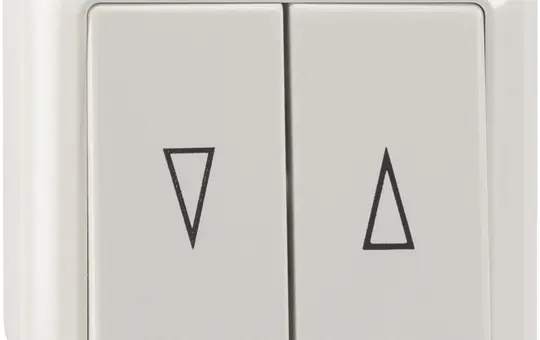 MERTEN MEG3755-8719 Rollladentaster Aufputz 1-polig | polarweiß