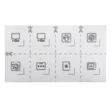 MERTEN MEG3927-6000 Symbolset System Design für Steckdosen | lotosweiß