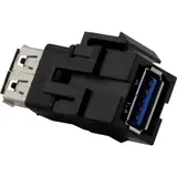 MERTEN MEG4582-0001 USB-Keystone-Modul USB 3.0 | schwarz