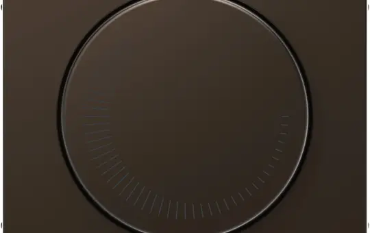 MERTEN MEG5251-6052 Zentralplatte Drehzahlsteller Design Standard | moccametallic