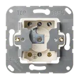 JUNG CD104.18WU Schlüsselschalter 10 A, Jalousie-Wendetaster, Demontageschutz