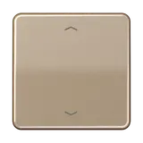 JUNG CD590PGB beschr. Wippe Serie CD 1-fach, Pfeile | gold-bronze