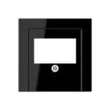 JUNG A569BFPLTSW Telefonabdeckung Serie A Thermoplast | schwarz