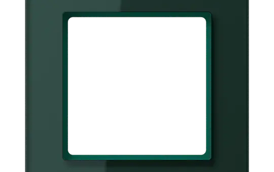JUNG AC581GLSG Abdeckrahmen A creation 1-fach | glas smaragdgrün