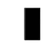 JUNG A402TSANSW Tastensatz F40 Serie A/AS 2-fach, neutral | schwarz