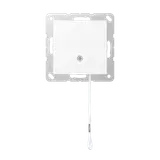 JUNG A506BFNUZWWM Zug-Wechselschalter Serie A schneeweiß matt