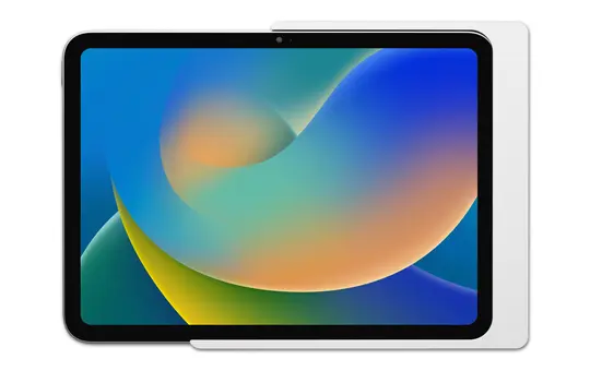 DISPLINE DSP-1-12-1100-00-C Wandhalterung Compan. Wall Home iPad Air 4 & Air 5 10,9/Pro 11 Zoll | weiß pulverbeschichtet