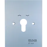 JUNG Schlüsselschalter-Metall-Abdeckung WG 800 