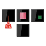 JUNG Notrufset Serie LS 