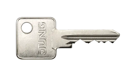 JUNG 28G1SL Ersatzschlüssel für Profil-Halbzylinder für Profil-Halbzylinder 28G1