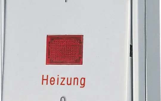 JUNG 602HW Heizungsschalter Serie WG 600 Ausschalter, 2-polig