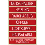 JUNG AS60FO Folien WG 600/800 rot