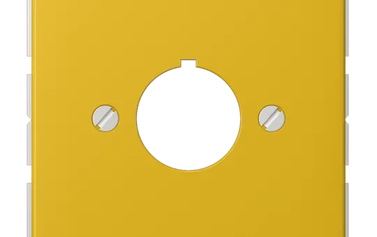 JUNG 564GE Abdeckung für Befehlsgeräte Serie CD 1-fach | gelb