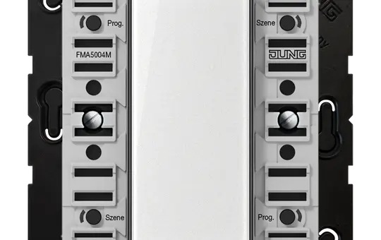 JUNG FMA5004M eNet Funk-Wandsender-Modul Serie A 4-fach