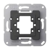 JUNG MA1000AD3 Adapter für Multimediaanschlüsse für Art.-Nrn. MA .. 1102 .., MA .. 1112 .., MA .. | schwarz
