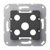 JUNG MA1000AD4 Adapter für Multimediaanschlüsse für Art.-Nrn. MA .. 1021 .., MA .. 1031 .., MA .. | schwarz