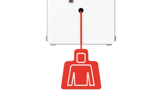 JUNG NRSCD0834ZTWW Zugtaster Serie CD alpinweiß